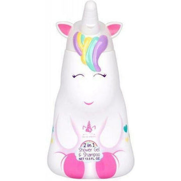 Air-Val Unicorn 2in1 Shower Gel & Shampoo 400ml με λευκό φόντο
